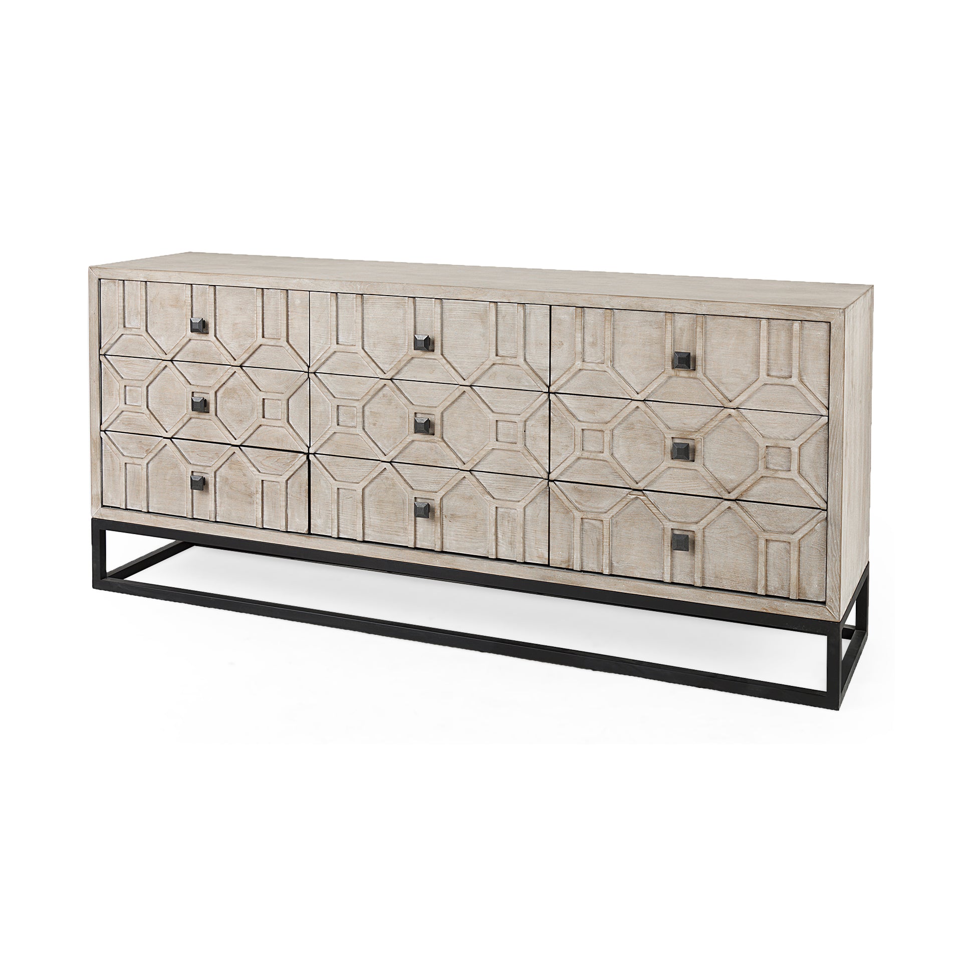 Genevieve 9 Drawer Sideboard (1 in stock)
