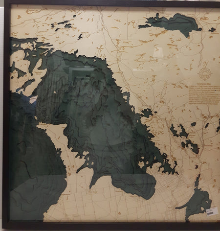 Chart - Geographical Georgian Bay Large (1 in stock)