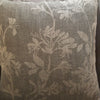 Cushion Floral Grey 20"  (2 in stock)
