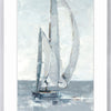 Grey Seas 11 Art framed with glass