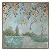 Peaceful Hand Painted Framed Canvas (1 in stock)