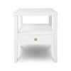 Hara One Drawer Accent Table White  (2 in stock)