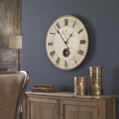 Harrison Grey 23" Wall Clock (1 in stock)