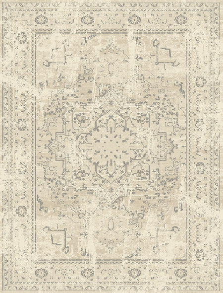 Heirloom Cream Power loomed Rug style 1509 size 8x10' (3 in stock)