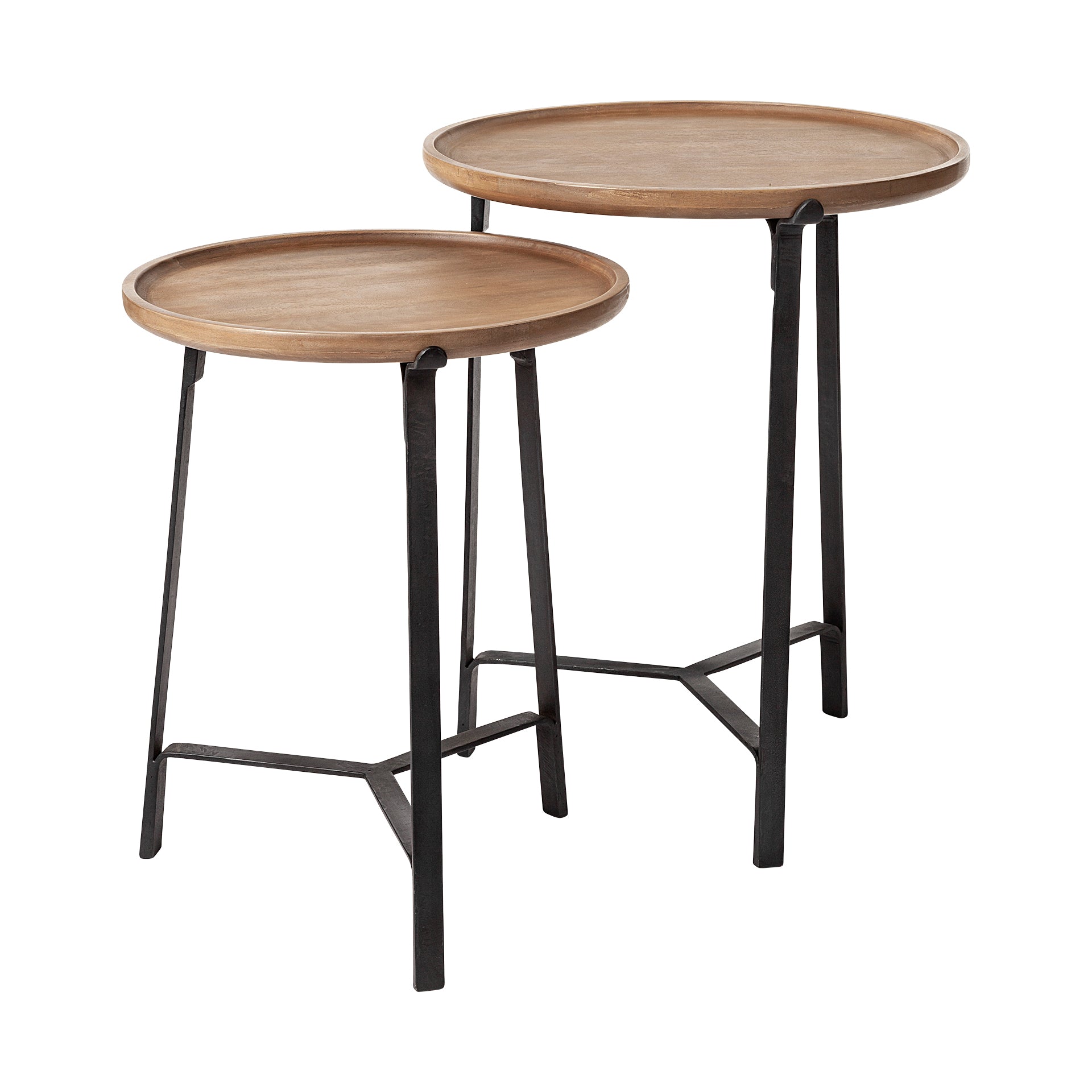 Helios 111 Nesting Table Set of 2 (1 set  in stock)