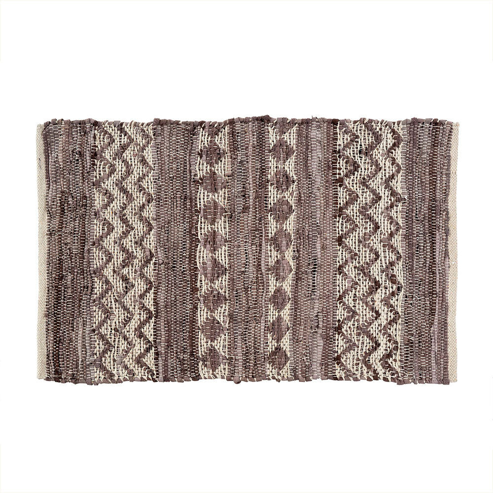 Hillside Leather Cotton Rug  2.5' x 8' (1 in stock)