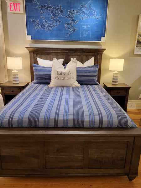 Hudson Falls Queen Bed by Durham in Truffle finish (1 in stock)