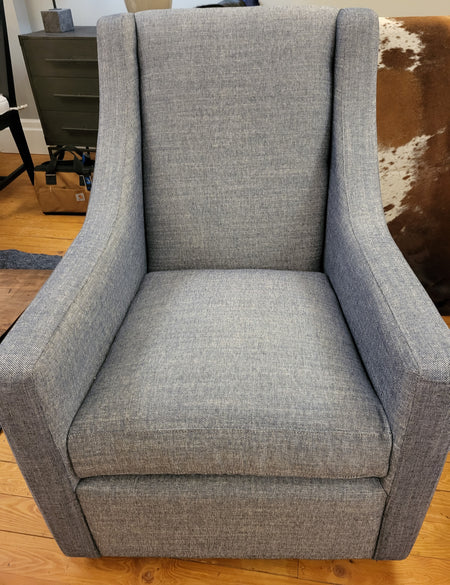 Hursting Swivel Chair Armor Light Grey Alta spill and stain resistant fabric (1 in stock)