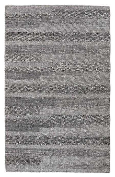 Hygge Handwoven Wool Charcoal Rug 9 x12" (1 in stock)