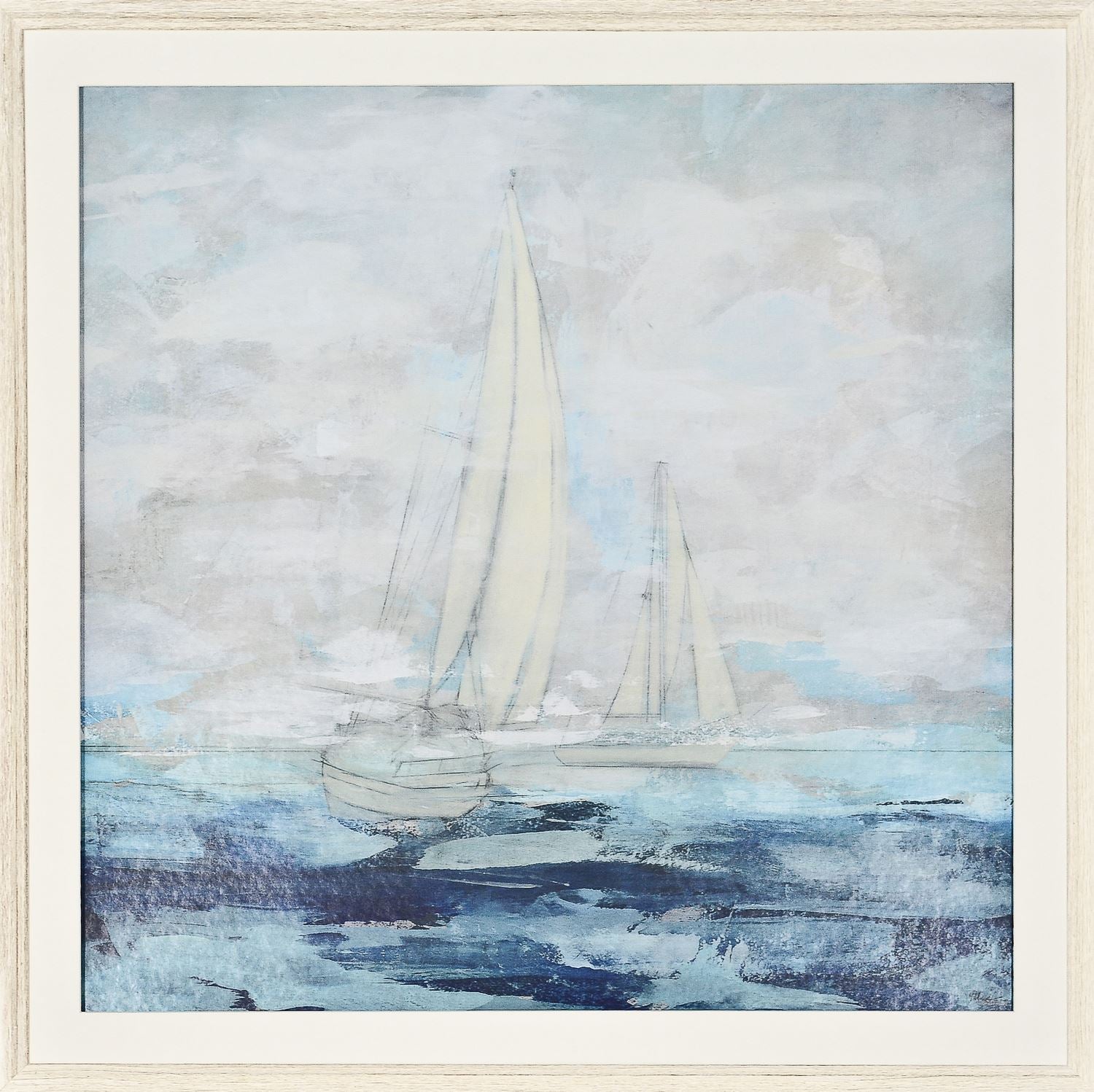 Into the Distance Art framed with glass