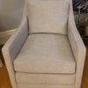 Jeffrey Swivel Chair " Bestseller" Kalahari Pewter Fabric (1 in stock) Opportunity Buy