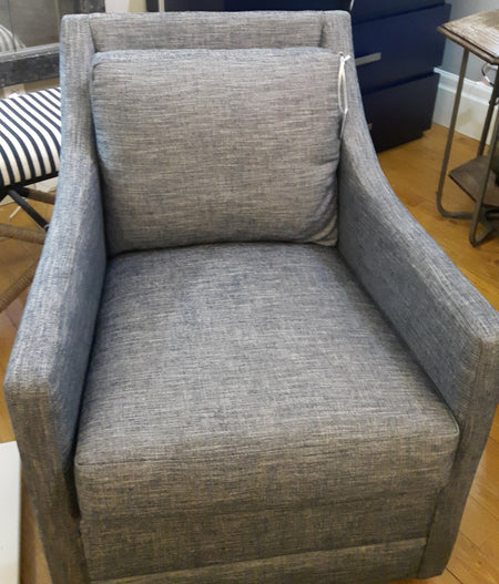 Jeffrey Swivel Chair " Bestseller" Kalahari Stonewash Fabric (1 in stock) Promo