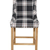 Josh Counter Chair/Stool Natural/Tartan Charcoal