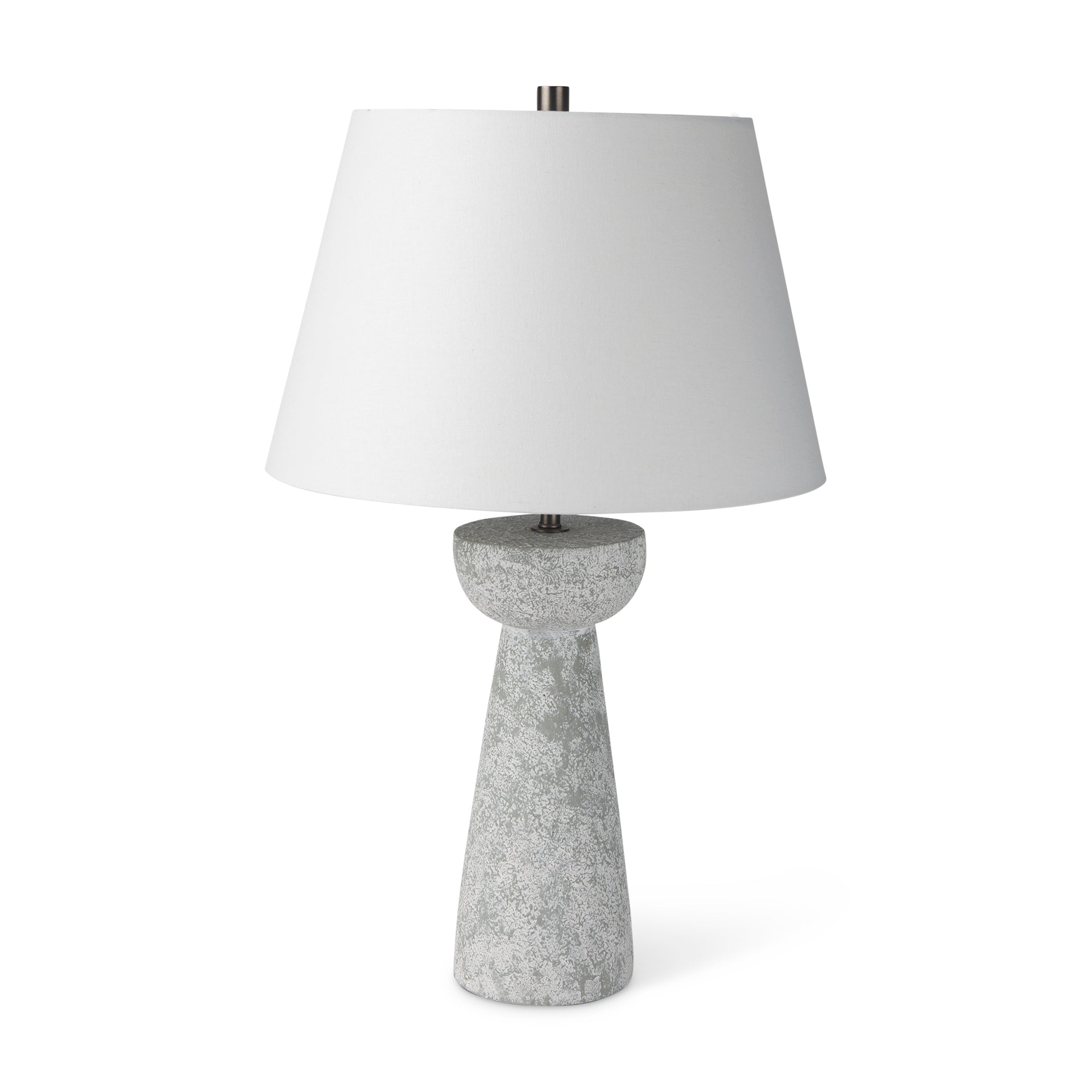Julia Gray Cement Table Lamp (2 in stock)