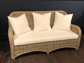 Katrina Rattan Sofa (1 in stock)