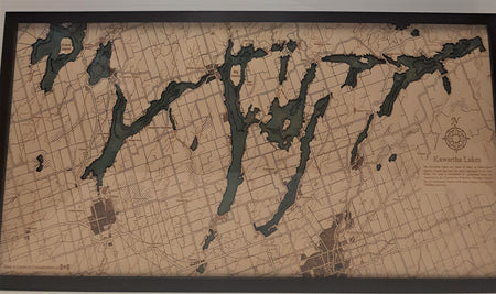 Chart - Geographical Kawartha Lakes Medium  (qty of 3 in stock)