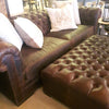 Kennedy Leather Sofa Equestrian Chocolate