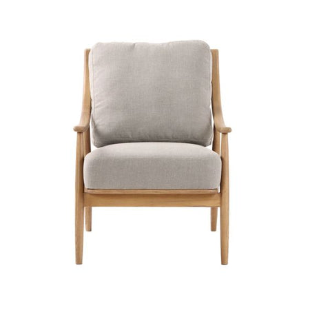 Kinsley Club Chair Light Linen Natural Frame (2 in stock)