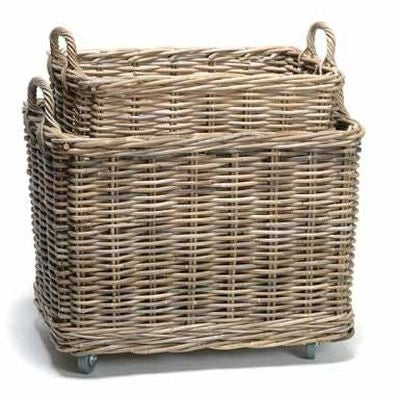 Kubu Storage Basket with Wheels Large (1 in stock)