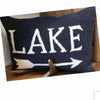 Lake Wool Hook Cushion 14"x20"