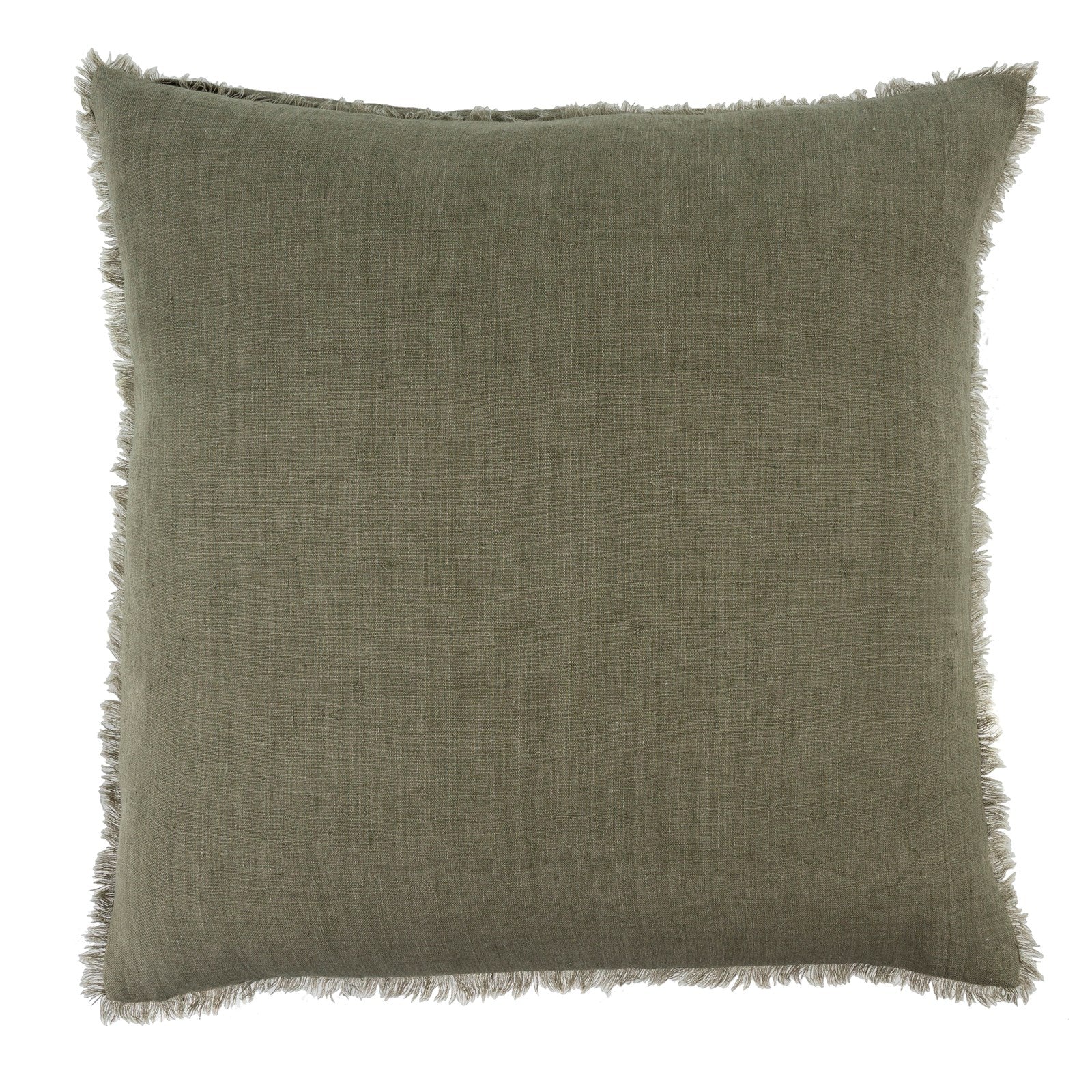 Lina Linen Laurel Cushion 24"