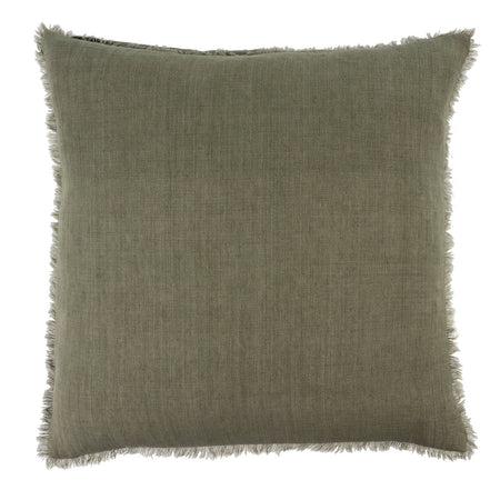 Lina Linen Laurel Cushion 24"