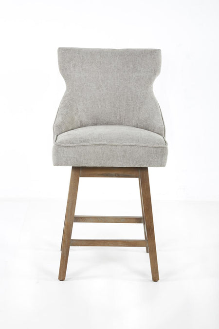 Lucy Swivel Counter Stool Anew Grey
