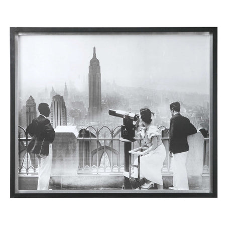 Art- Manhattan View Framed Under Glass (1 in stock)