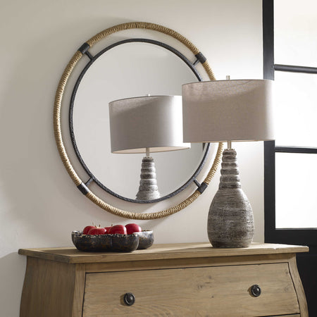 Melville 36" Round Mirror