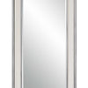 Metallic Trim Leaner Mirror