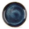 Midnight Blue Reactive Glaze Stoneware 10" Dinner Plate (12 in stock)