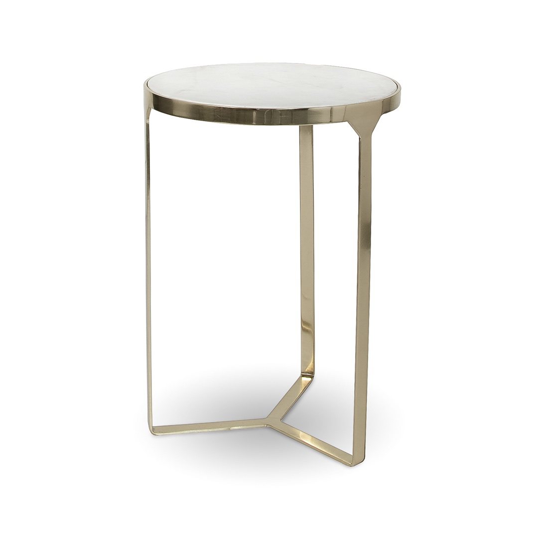 Milan Marble Accent Table   ( 1 in stock)