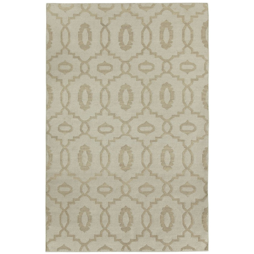 Moor Bisque Flatwoven Wool Rug 3' x 5' (1 in stock)
