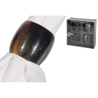 Napkin rings Horn  (2 sets in stock)