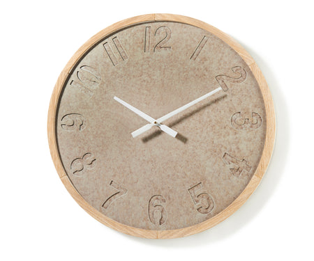 24" Clock Natural/Grey (1 in stock )