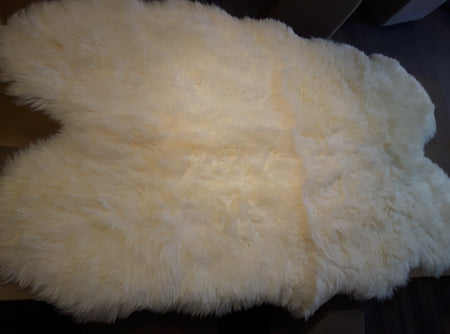 Real Sheepskin Natural Color Single Size (1 in stock)
