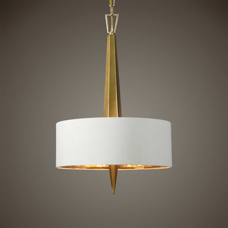 Obeliska 3 light Chandelier (qty of 1 in stock)