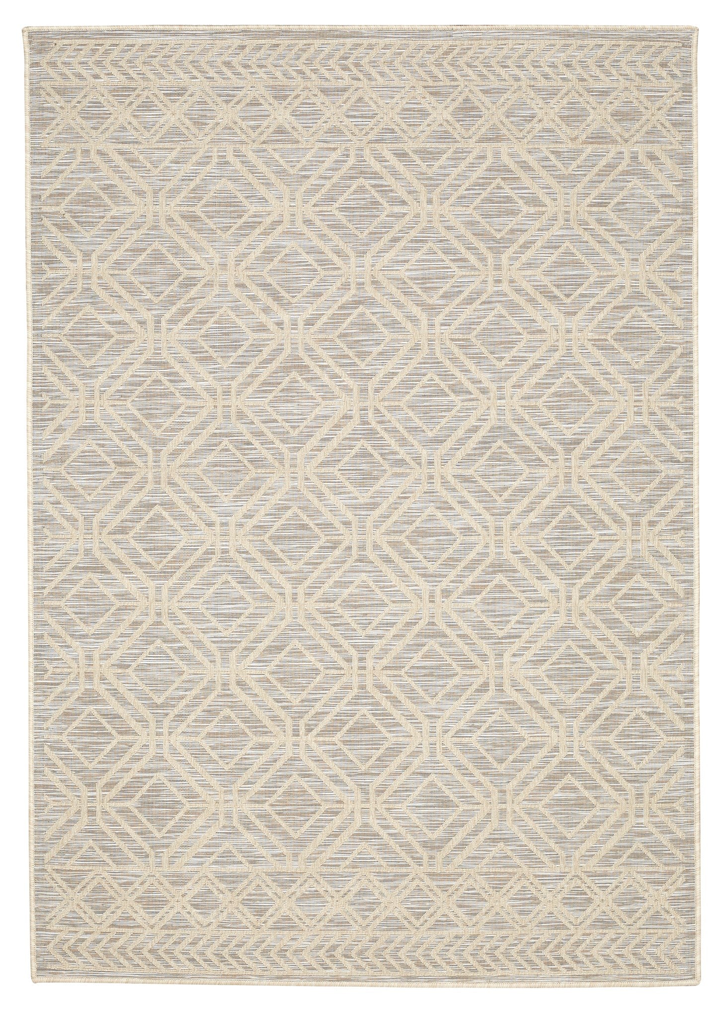Outdoor Odessa Skye Blue/Ivory  Rug 9 x12" (1 in stock)