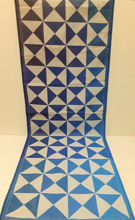 From France Table Runner Origami Encre  72" (qty of 2 in stock)