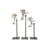 Outboard Motor Replica Set of 3 Adluminum  (qty of 1 in stock)