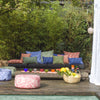 From France Outdoor Pouf Nature Urbaine Electric Blue 20" (1 in stock)