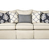 Paula Deen by Craftmaster Three Cushion Skirted Sofa