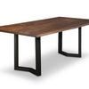 Pemberton Solid Top Live Edge Maple Dining Table 42" x 108"