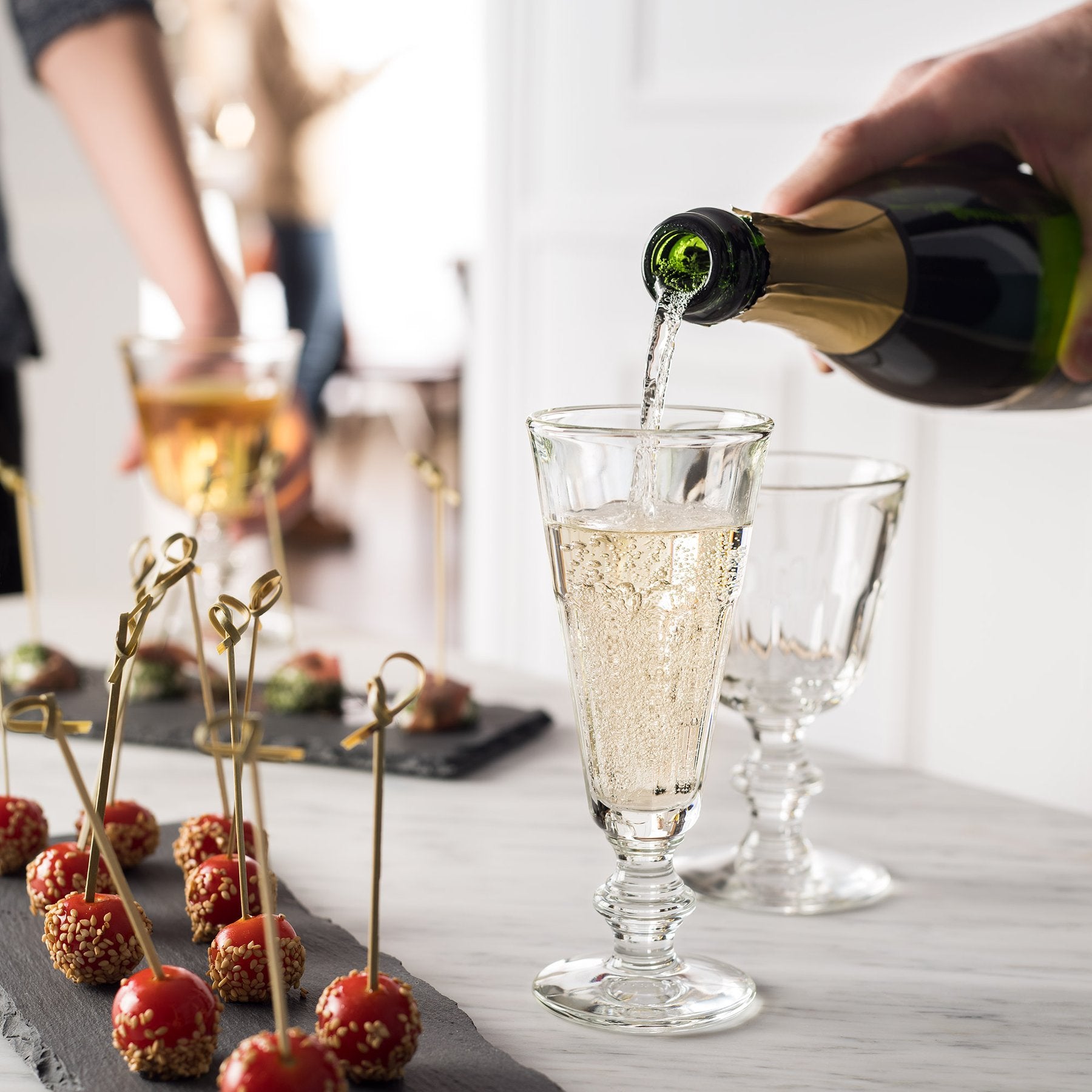 From France Perigord Flute set of 6 (5 sets in stock)