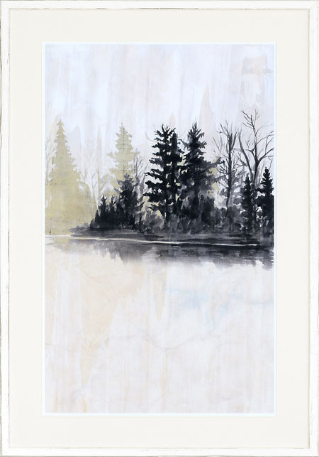 Art- Pine Island I framed with glass