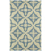 Pintado Blue Williamsburg Wool Rug 5'x 8'(1 in stock)