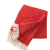 Lamb's Wool Throw Polka Red (qty of 1 in stock)