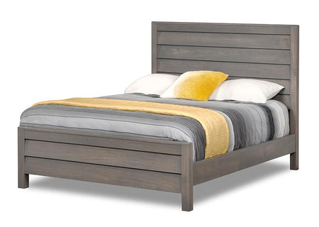Portland Louvered Solid Maple Queen Bed with low Footboard (1 in stock)