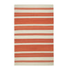 Puhalo Stripe Saffron Flatwoven Wool Rug 3' x 5' (1 in stock)