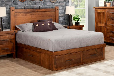 Rafters Queen 4 drawer Condo Bed